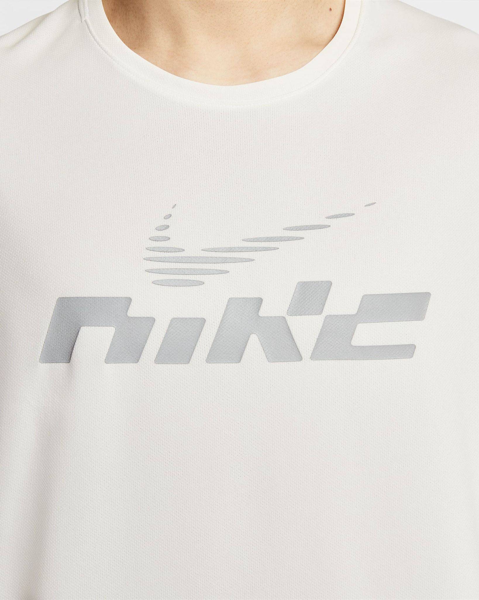 Nike - Áo phông tay ngắn thể thao Nam Nike Miler Flash Men's Dri-FIT UV Short-Sleeve Running Top