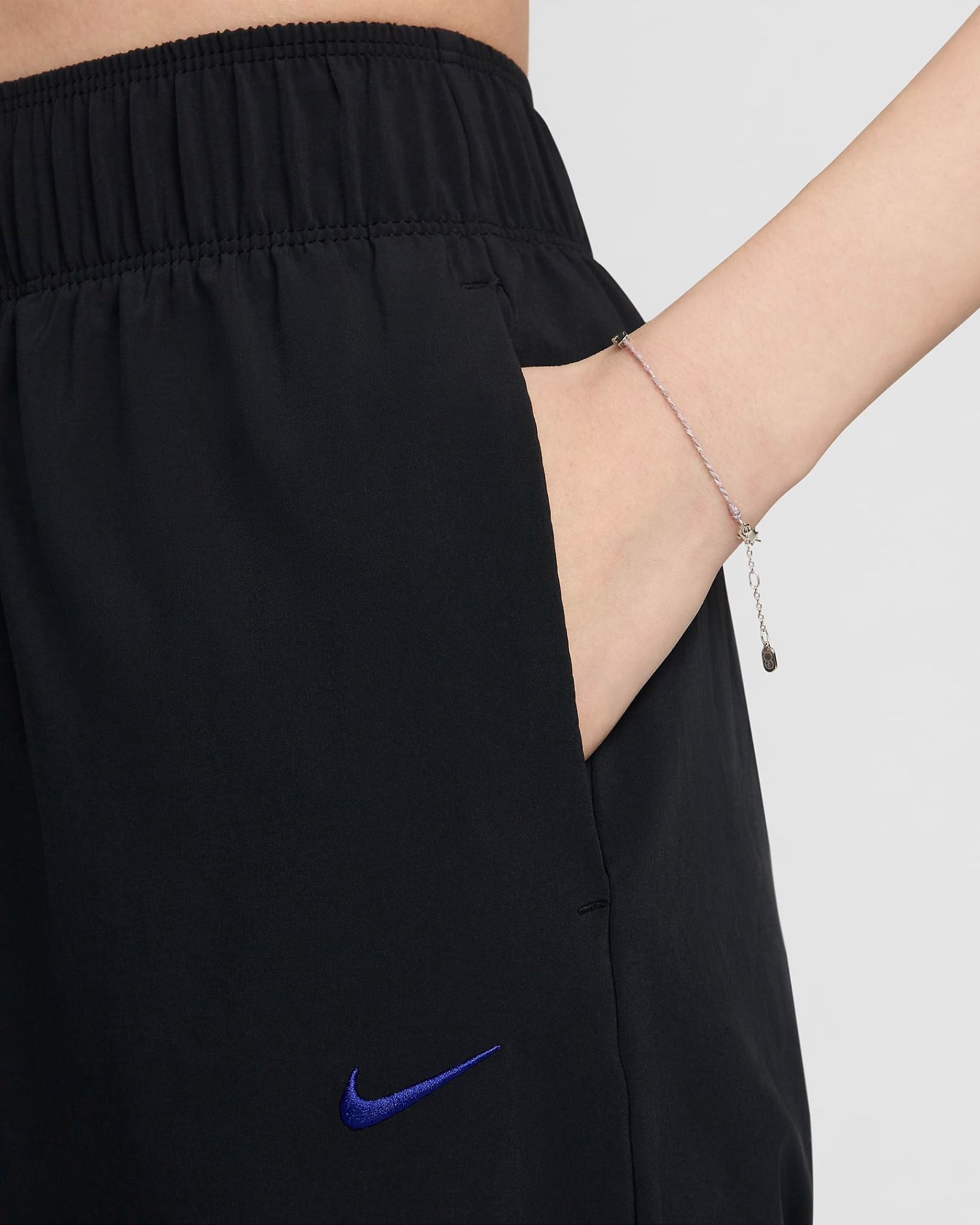 Nike - Quần dài thể thao Nữ Fast Women's Dri-FIT Mid-Rise 7/8 Running Trousers