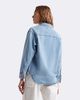 Calvin Klein - Áo sơ mi tay dài nữ Oversized Denim Shirt