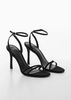 Mango - Giày cao gót nữ Strappy heeled sandals