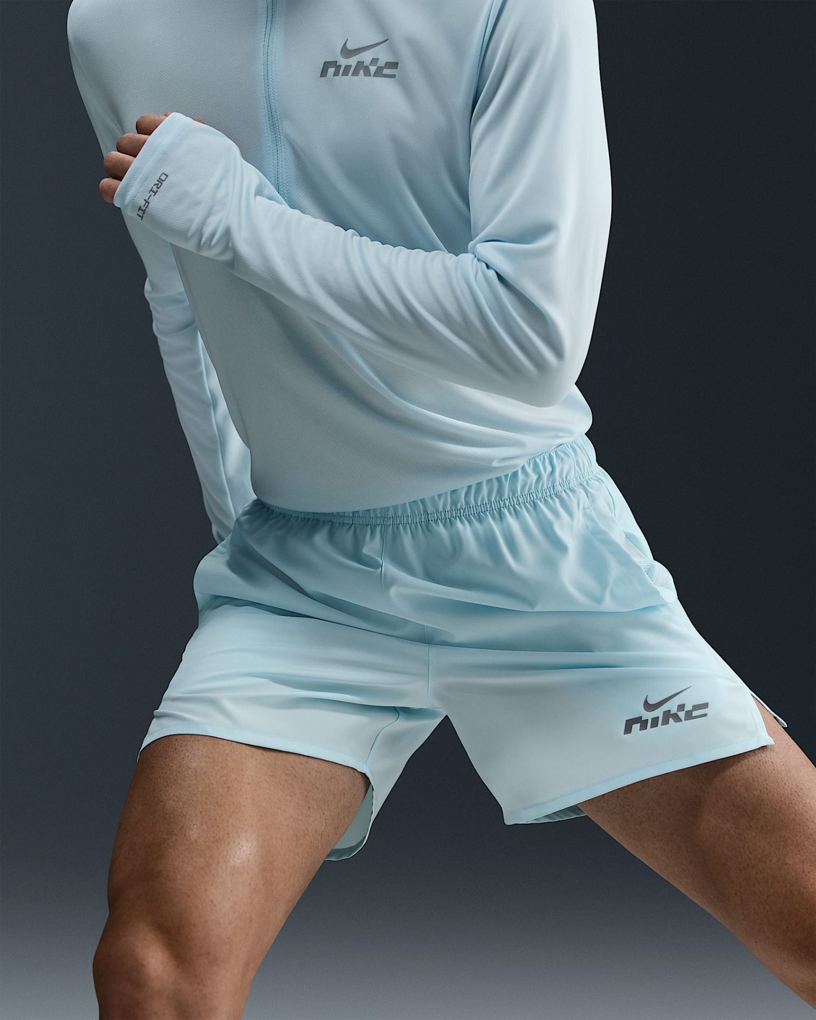 Nike - Quần ngắn thể thao Nam Challenger Flash Men's Dri-FIT Brief-Lined Running Shorts
