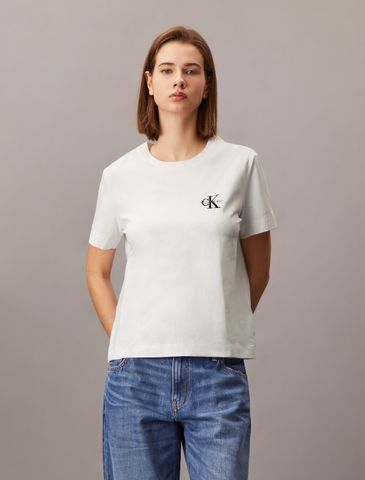 Calvin Klein - Áo thun thời trang CK nữ Core Essentials Monogram Tee
