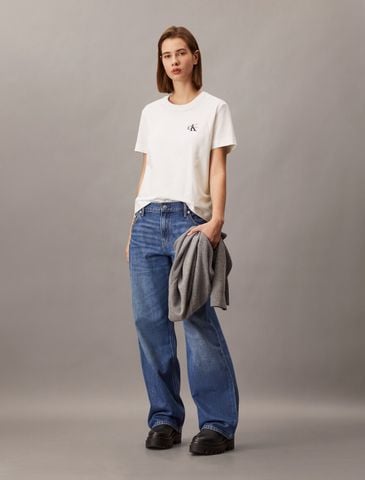 Calvin Klein - Áo thun thời trang CK nữ Core Essentials Monogram Tee