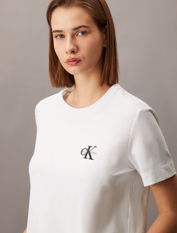 Calvin Klein - Áo thun thời trang CK nữ Core Essentials Monogram Tee