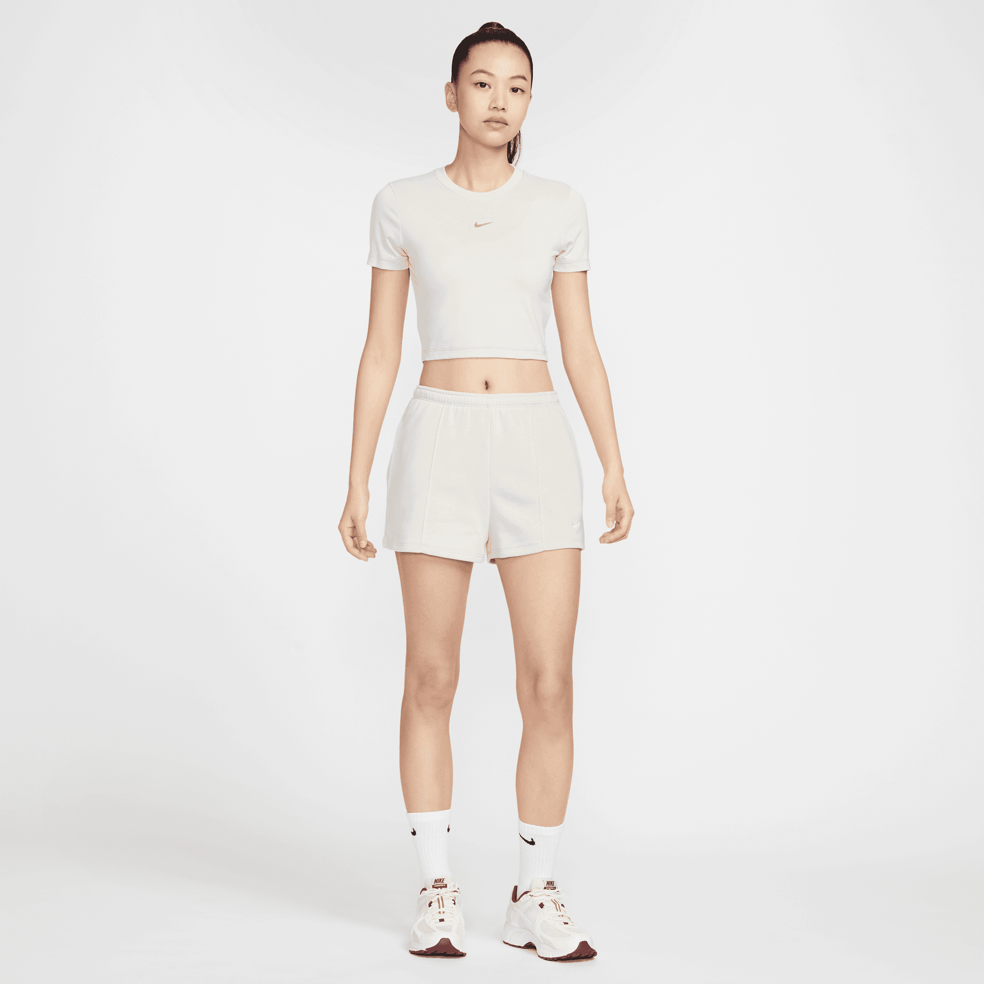 Nike - Áo tay ngắn thể thao Nữ Women's Nsw Slim Crop Tee
