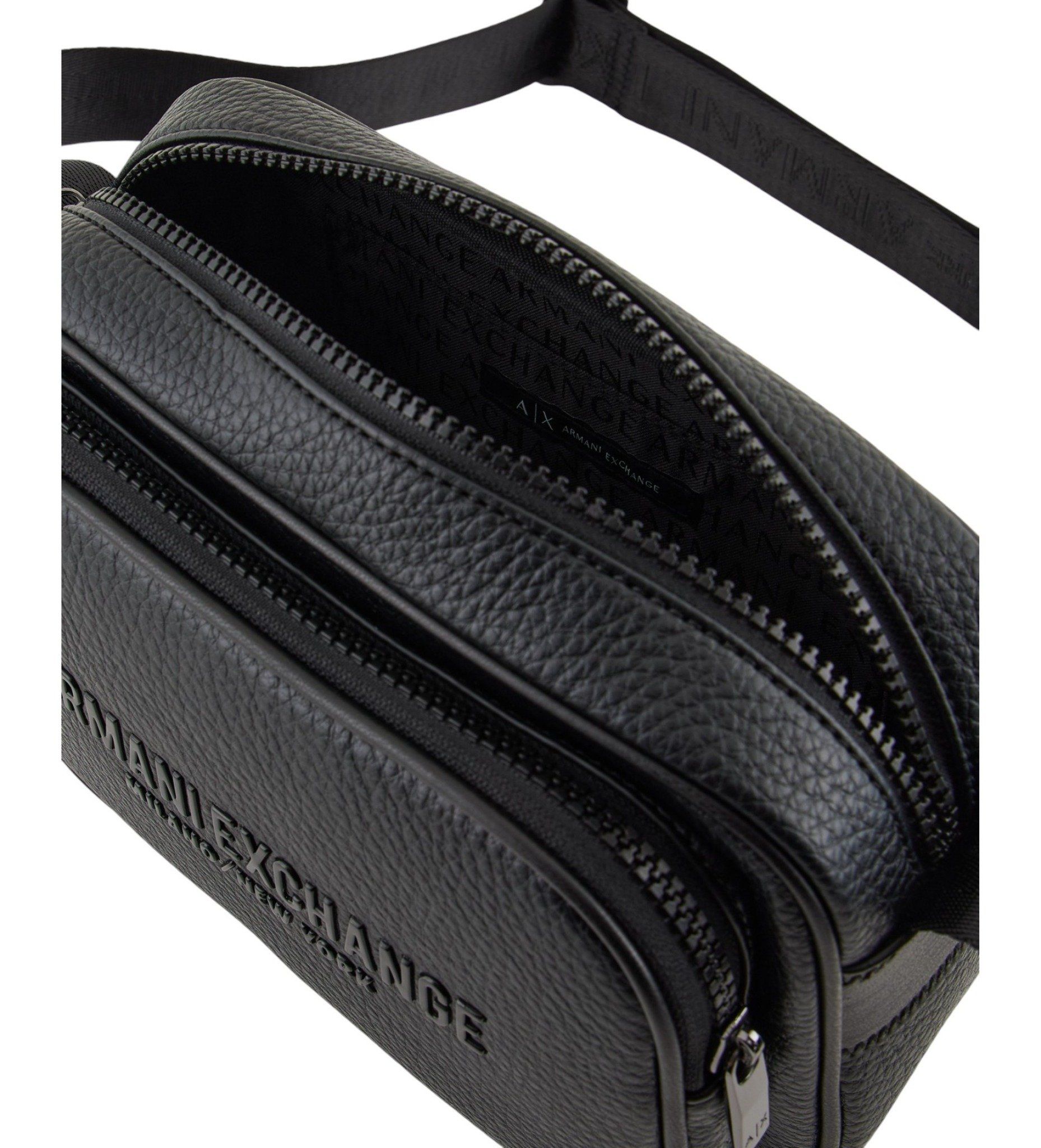 Armani Exchange - Túi đeo chéo nam Premium Men's Messenger Bag
