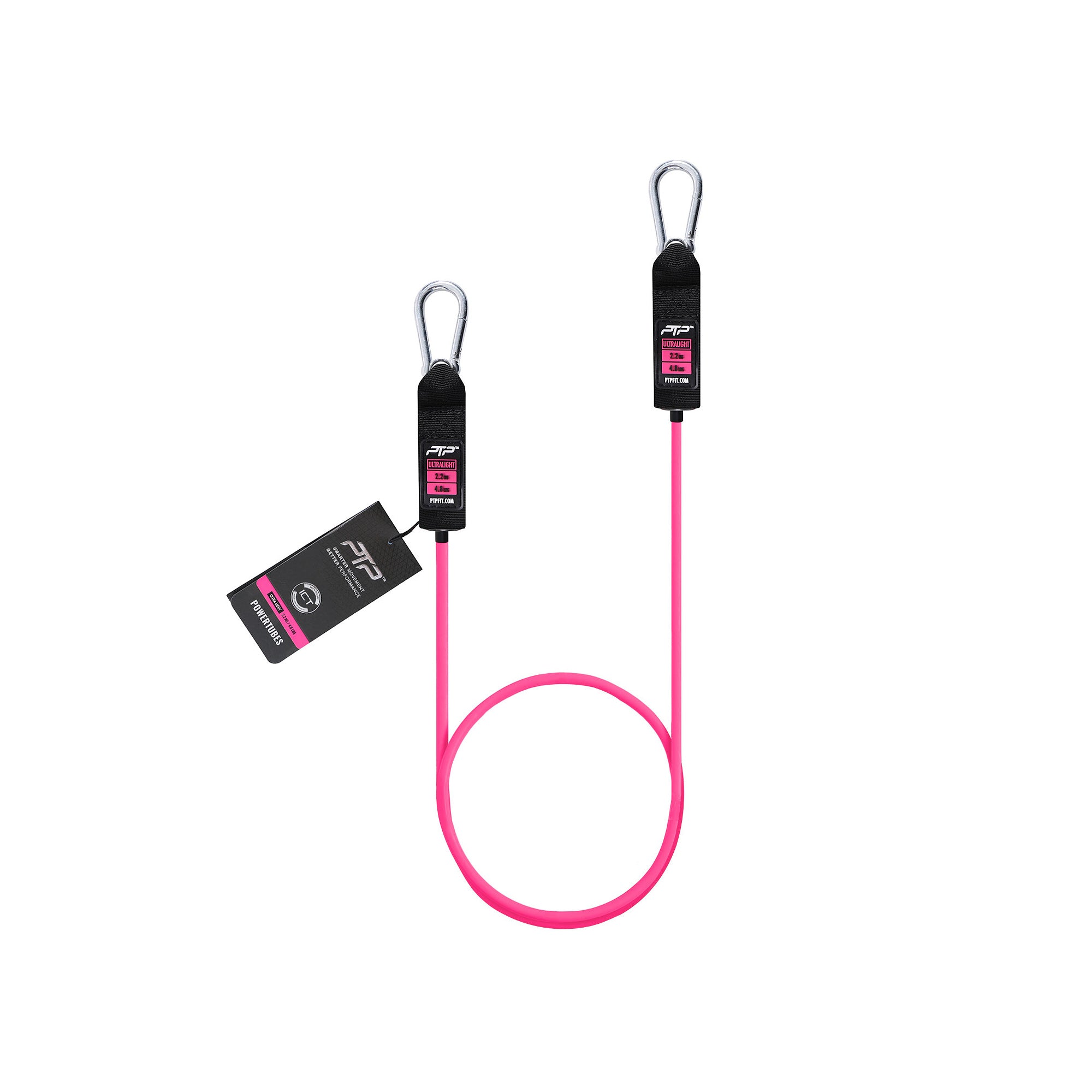 Ptp - Dụng cụ kháng lực tập gym nam nữ Powertube Elite Ultra Light Pink Training