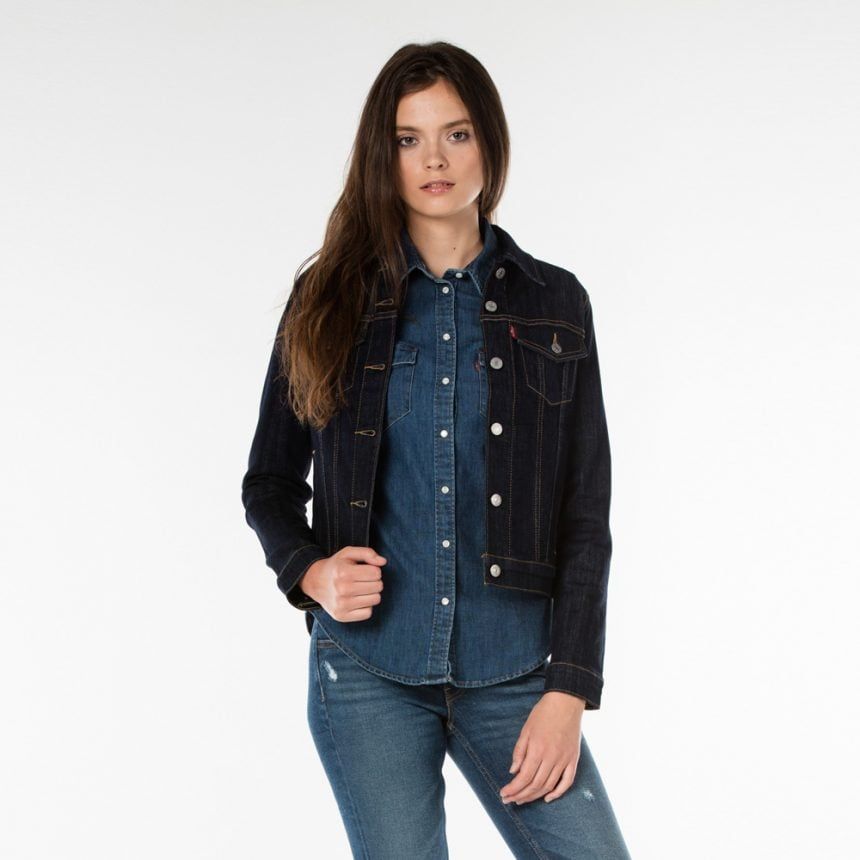 Levi's - Áo khoác jeans nữ Trucker Women Levis TR-0013 – ULA Vietnam