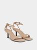 Tommy Hilfiger - Giày cao gót nữ Leather Knots Kitten Sandal
