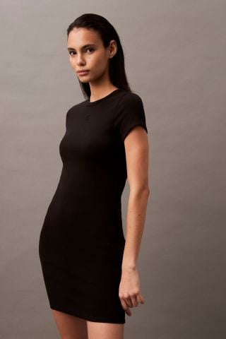 Calvin Klein - Đầm CK nữ CK Premium Contour Rib Mini