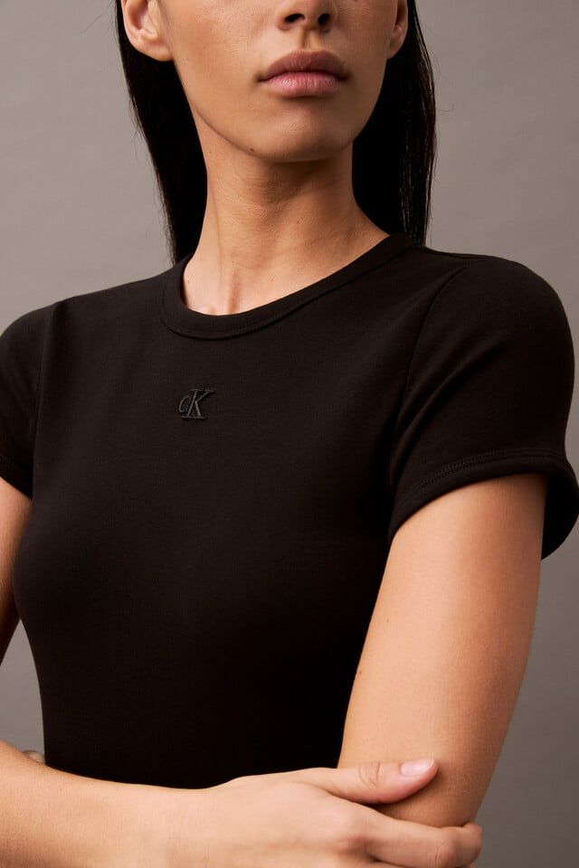 Calvin Klein - Đầm CK nữ CK Premium Contour Rib Mini