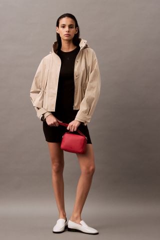 Calvin Klein - Đầm CK nữ CK Premium Contour Rib Mini