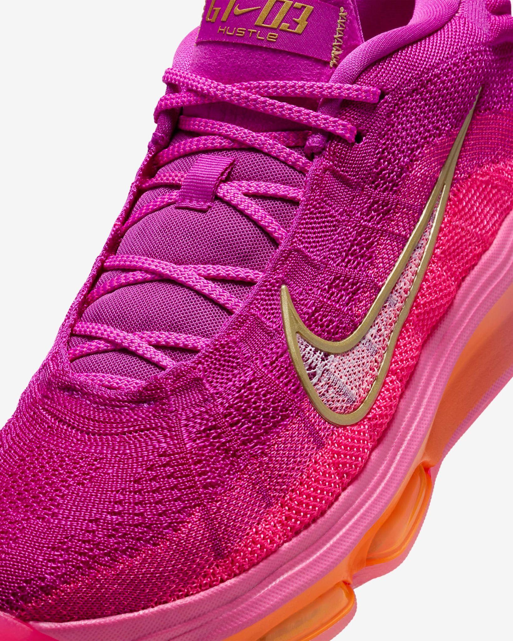Nike - Giày bóng rổ thể thao Nam G.T. Hustle 3 EP Basketball Shoes