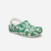 Crocs - Xăng đan nam nữ Classic Duke Print Green Ivy Sandal