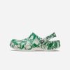 Crocs - Xăng đan nam nữ Classic Duke Print Green Ivy Sandal