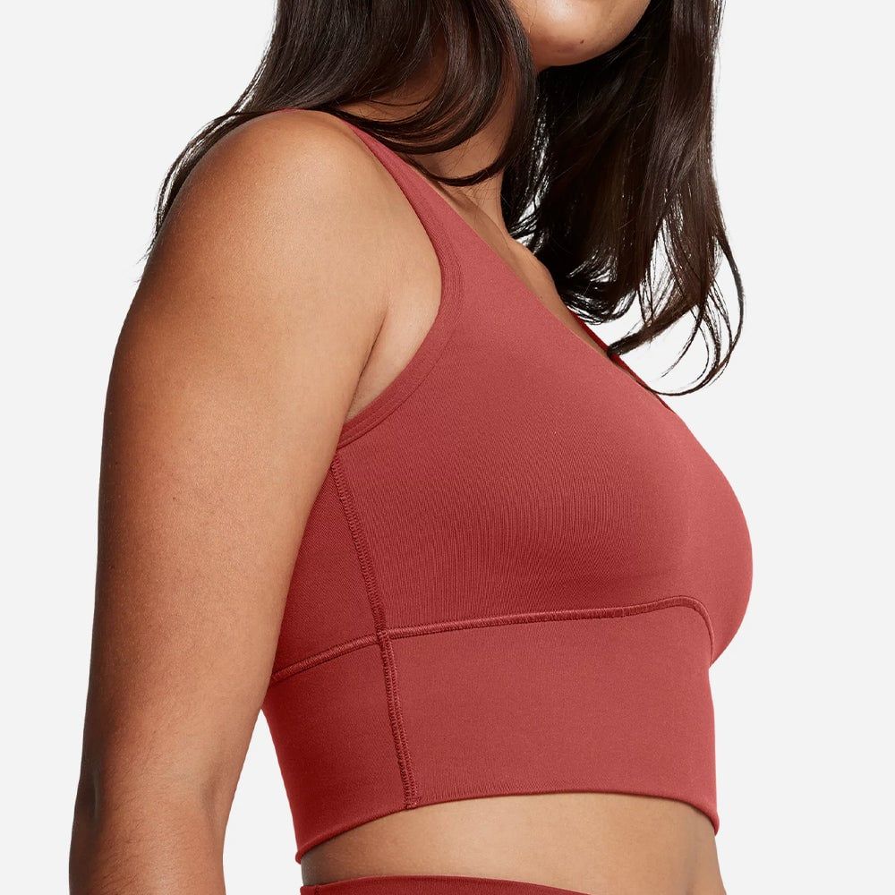Under Armour - Áo ba lỗ nữ Meridian Fitted Crop Training Tanks