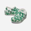Crocs - Xăng đan nam nữ Classic Duke Print Green Ivy Sandal