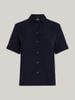 Tommy Hilfiger - Áo sơ mi tay ngắn nữ Essential Fluid Relaxed Short Sleeve Shirt