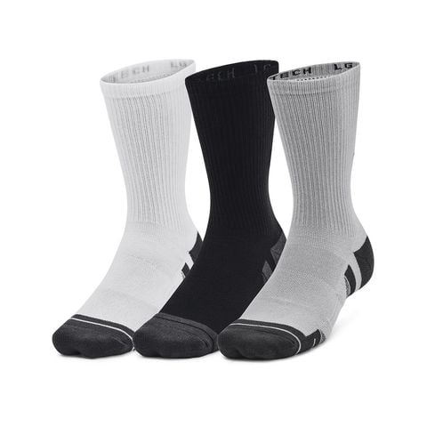 Under Armour - Vớ tất nam nữ Unisex UA Performance Tech 3 Pack Crew Socks