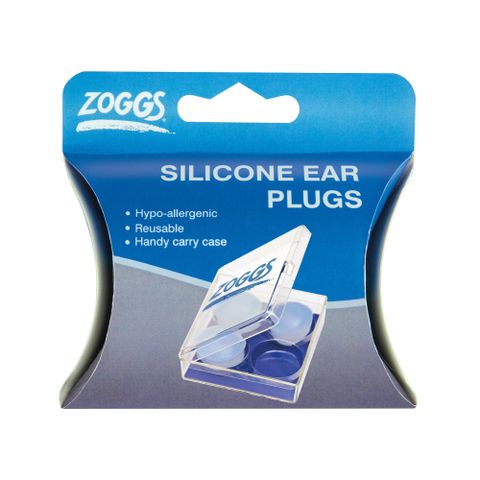 Zoggs - Bịt tai nam nữ Silicone Ear Plugs Swimming