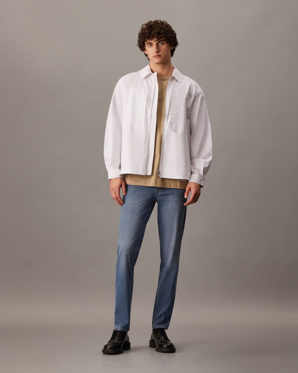 Calvin Klein - Quần jeans dài CK nam 37.5 Bi-Stretch Body Taper Jeans