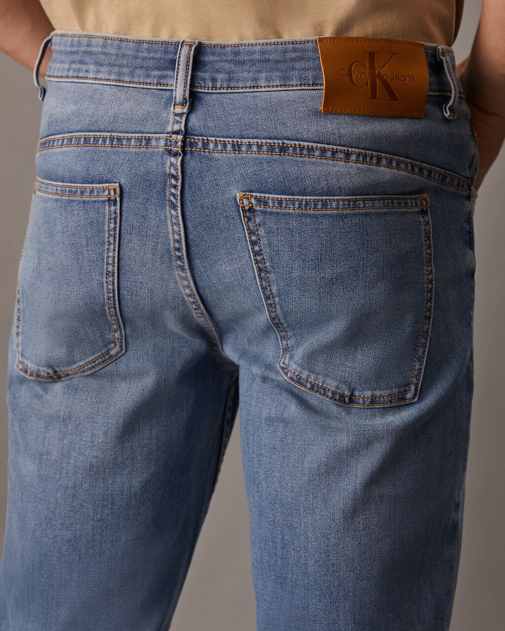 Calvin Klein - Quần jeans dài CK nam 37.5 Bi-Stretch Body Taper Jeans