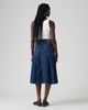 Levi's - Váy jeans nữ Pleated Midi Skirt