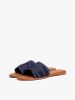 Tommy Hilfiger - Dép quai ngang nữ Webbing Woven Logo Strap Mules