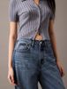 Calvin Klein - Quần jeans ống rộng nữ CK Ultra High Rise Wide Leg