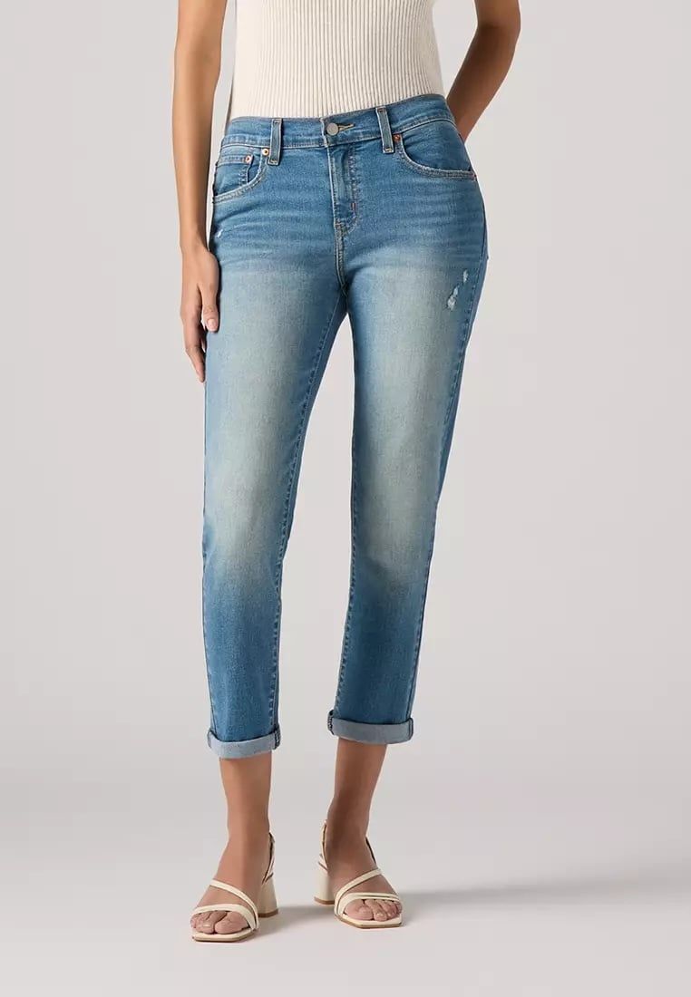 Levi's - Quần jeans dài nữ Women's Mid-Rise Boyfriend Jeans