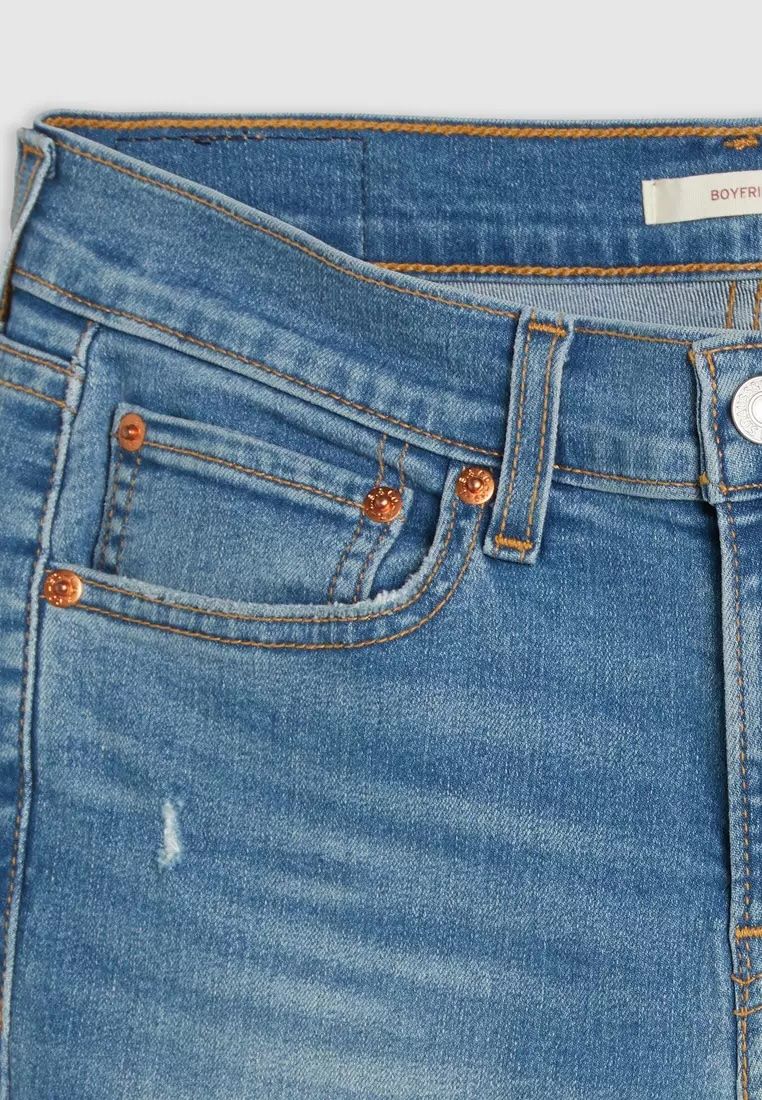 Levi's - Quần jeans dài nữ Women's Mid-Rise Boyfriend Jeans