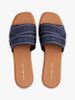 Tommy Hilfiger - Dép quai ngang nữ Webbing Woven Logo Strap Mules
