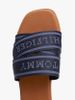 Tommy Hilfiger - Dép quai ngang nữ Webbing Woven Logo Strap Mules