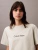 Calvin Klein - Áo phông tay ngắn nữ CK Relaxed Standard Logo Crewneck Tee