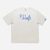 Fila - Áo thun nam nữ Origin Comfort Fit Graphic Logo Lifestyle