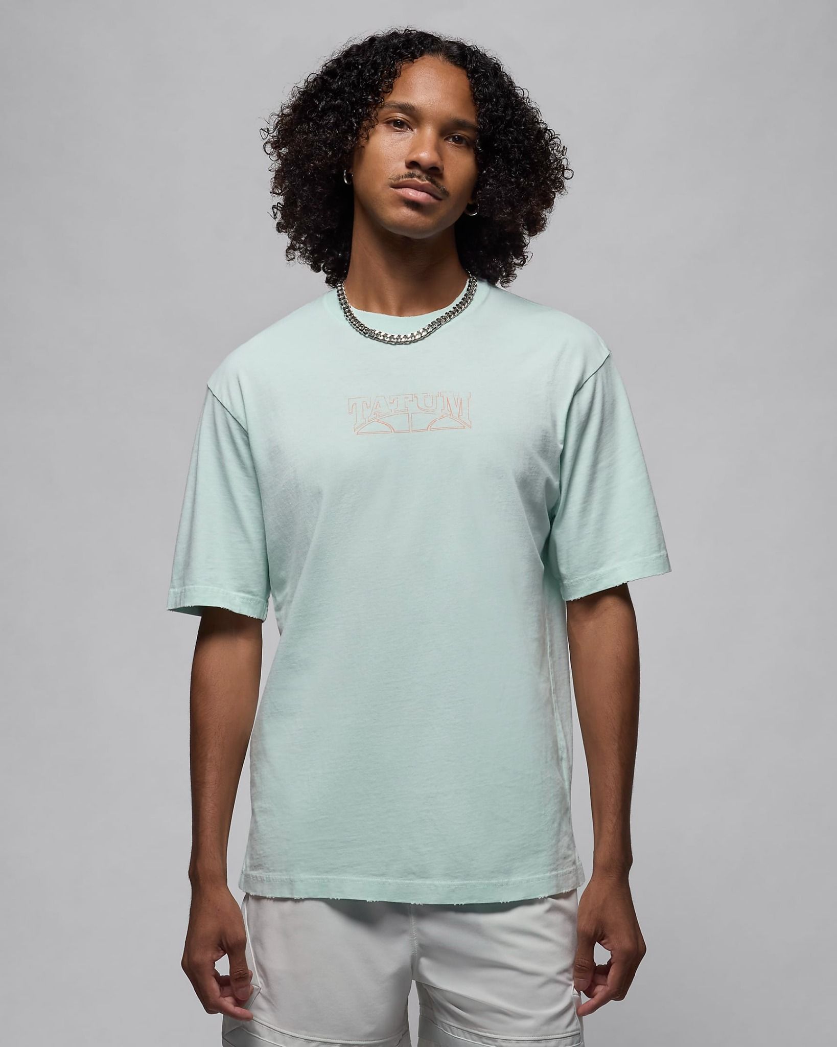 Nike - Áo tay ngắn thể thao Nam Tatum Men's T-Shirt