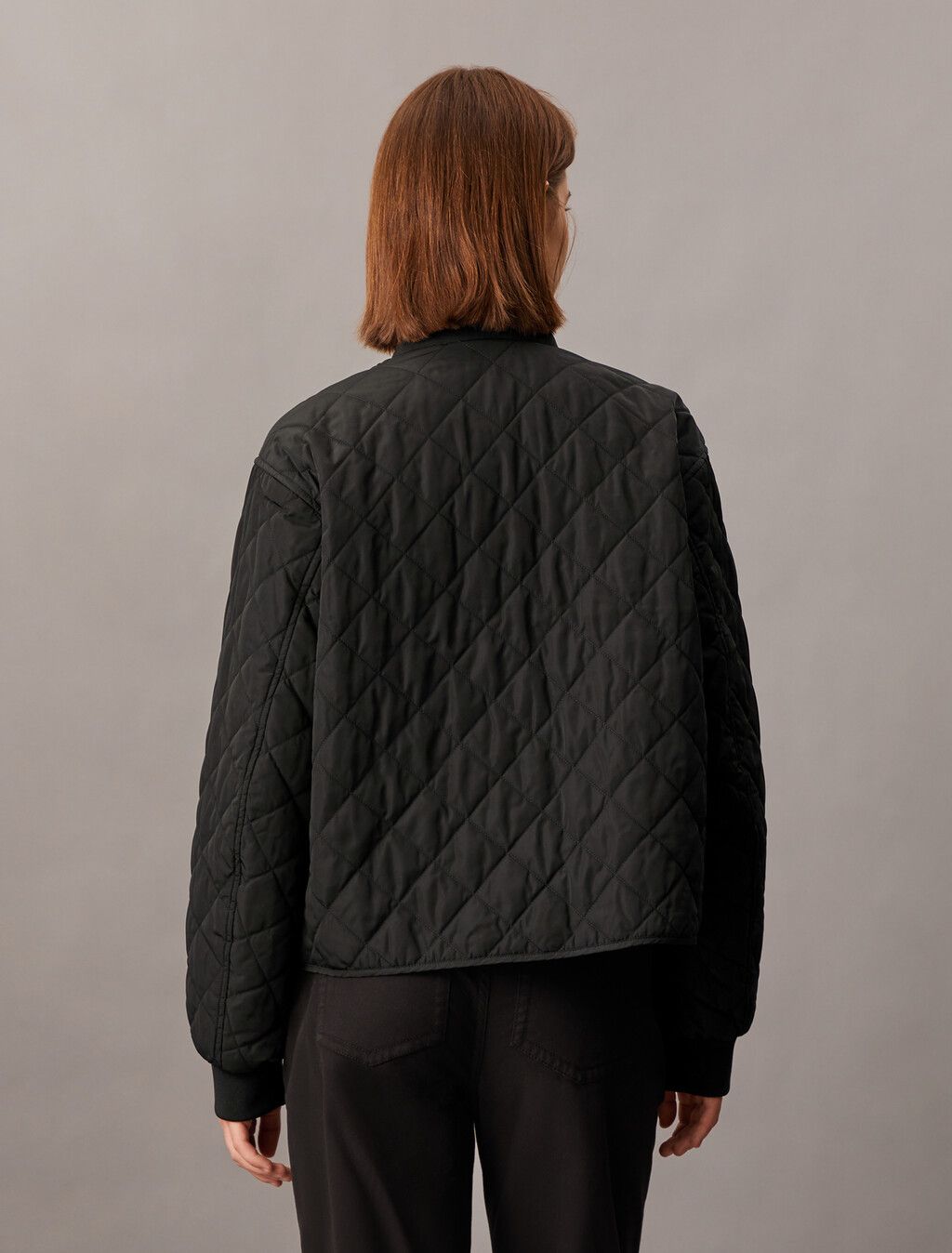 Calvin Klein - Áo khoác CK nữ Relaxed Quilted Bomber Jacket