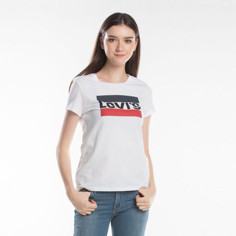 Levi's - Áo tay ngắn nữ Slim Crew Neck Tee Women Levis