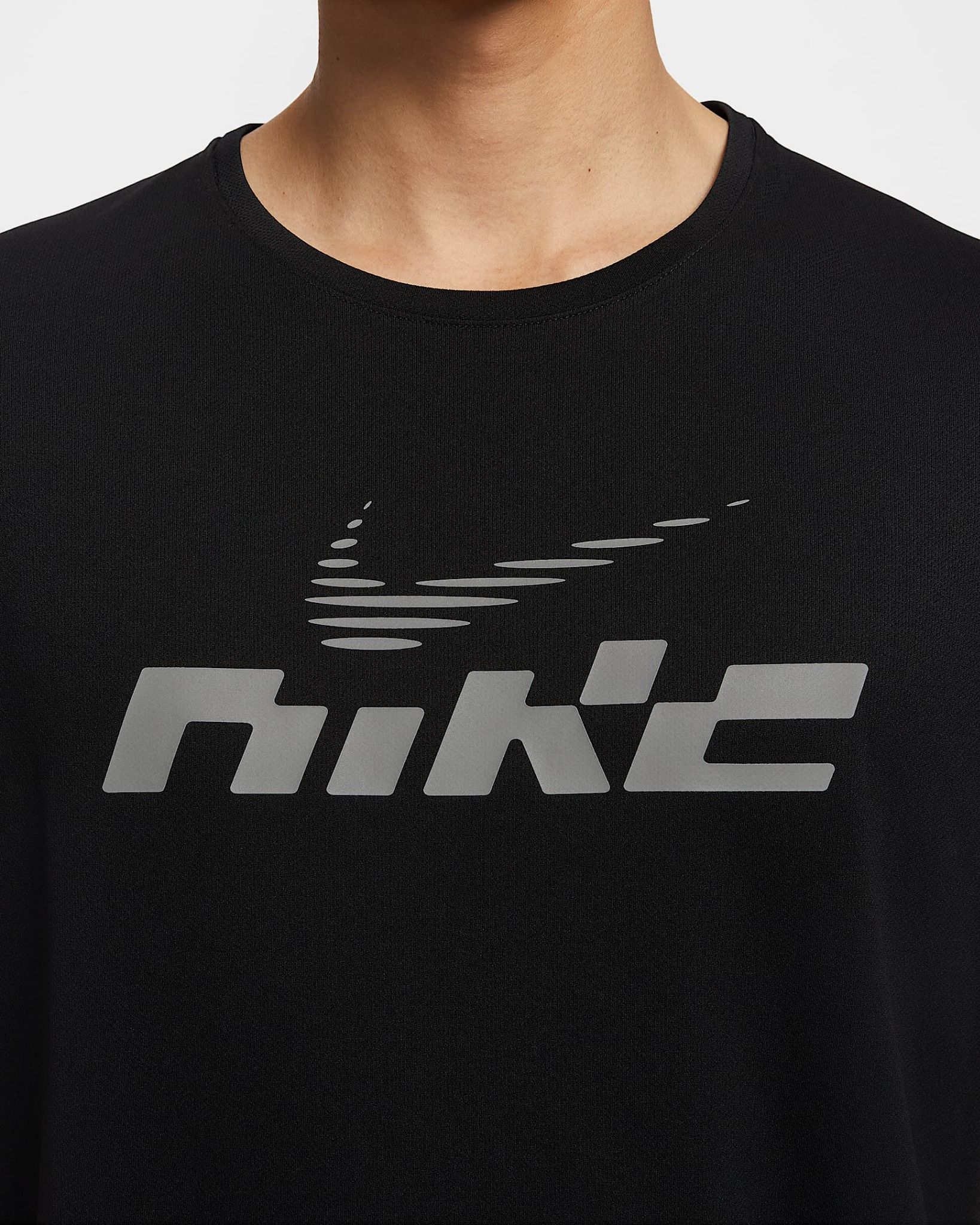 Nike - Áo tay ngắn thể thao Nam Miler Flash Men's Dri-FIT UV Short-Sleeve Running Top