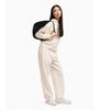 Armani Exchange - Áo nỉ trùm đầu có dây rút nữ Ax Ecru white hooded sweatshirt
