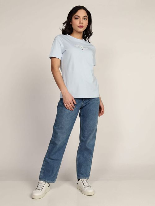 Tommy Hilfiger - Áo thun tay ngắn nữ TH Regular Script Tee