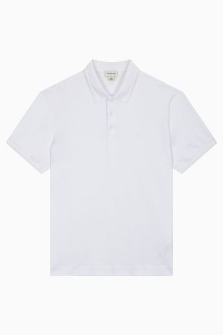 Calvin Klein - Áo polo tay ngắn CK nam Regular Embossed Tipping Polo