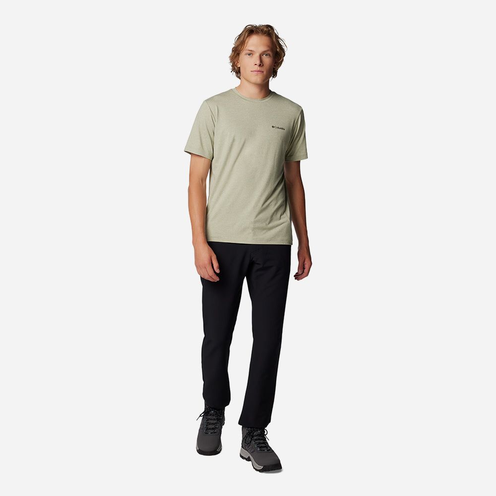Columbia - Áo thun tay ngắn nam Tech Trail™ Neck II Outdoor Tee