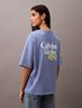 Calvin Klein - Áo phông CK nữ Relaxed Back Logo T-shirt