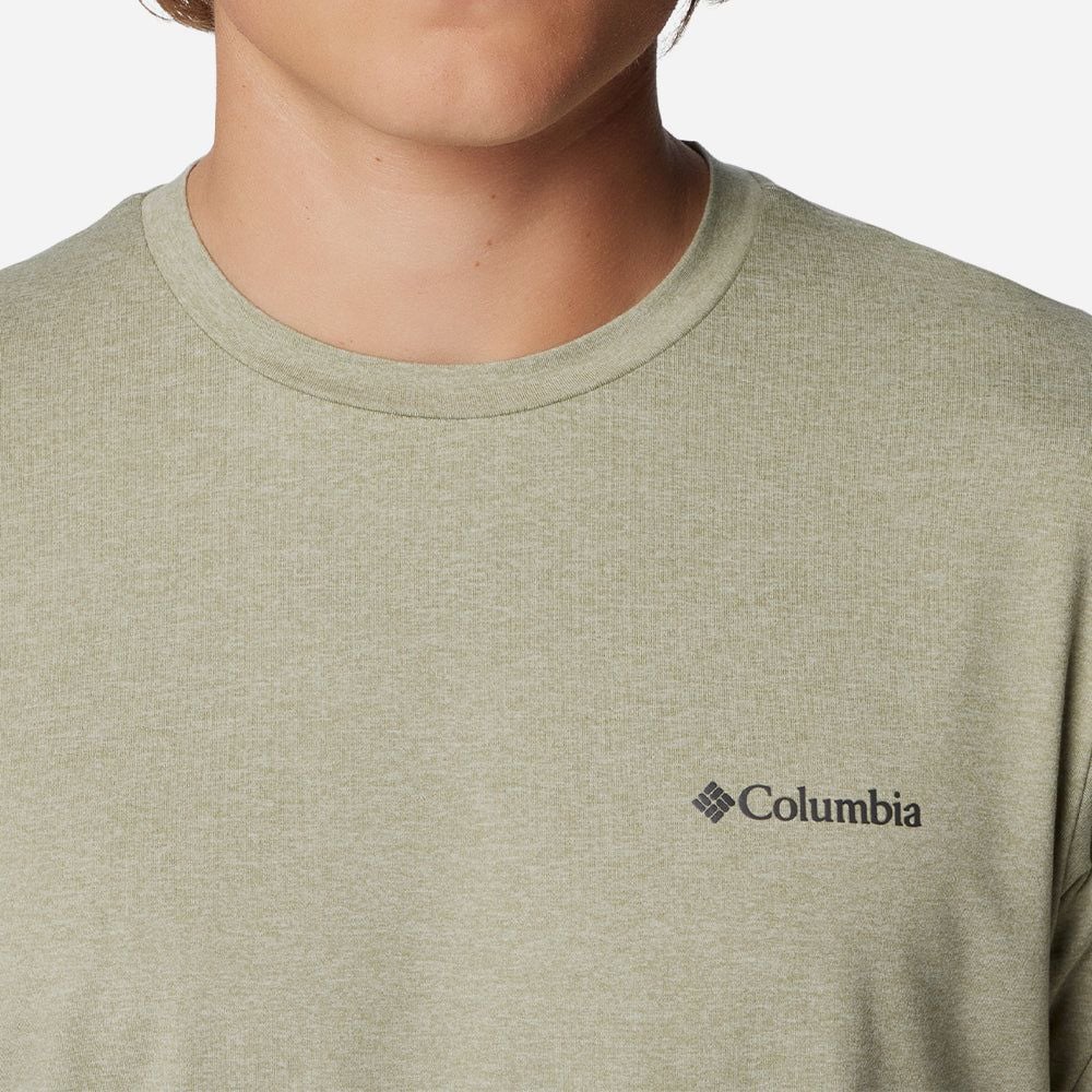 Columbia - Áo thun tay ngắn nam Tech Trail™ Neck II Outdoor Tee