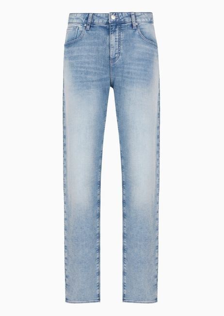 Armani Exchange - Quần jean dáng ôm nam J13 Slim Fit Mens 5 Pockets