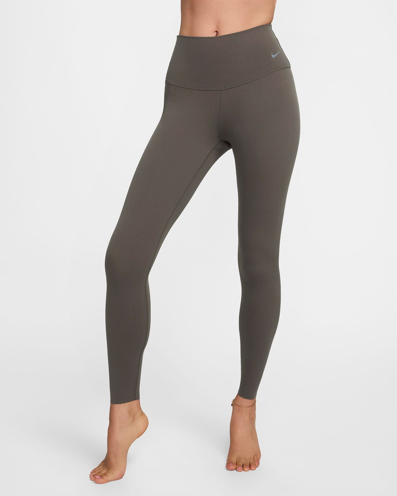 Nike - Quần dài ống bó thể thao Nữ Zenvy Women's Gentle-Support High-Waisted Full-Length Leggings