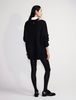 Calvin Klein - Áo len tay dài CK nữ Merino Wool Cable Knit Relaxed Crewneck Jumper