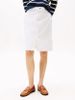 Tommy Hilfiger - Váy jeans nữ White Denim Midi Skirt