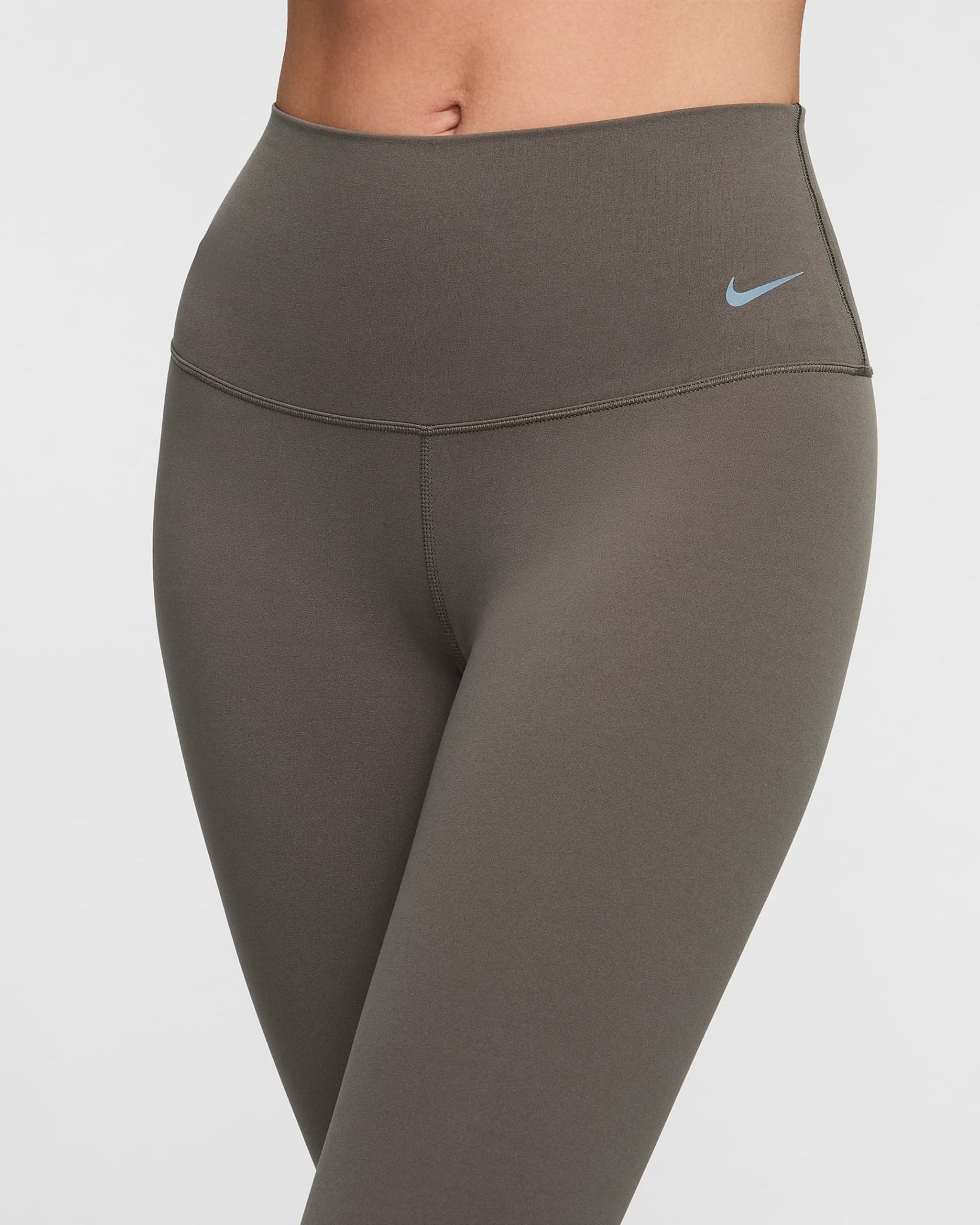 Nike - Quần dài ống bó thể thao Nữ Zenvy Women's Gentle-Support High-Waisted Full-Length Leggings